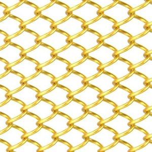 maille métallique en laiton