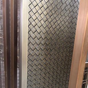 maille métallique en inox