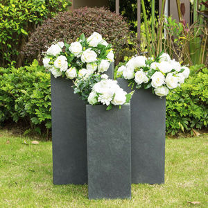 jardinière en fibre de verre