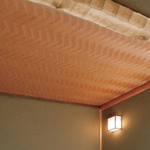 plafond en cèdre