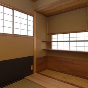fenêtre en bois