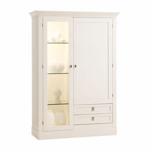 vitrine armoire traditionnelle