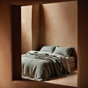 housse de couette en lin