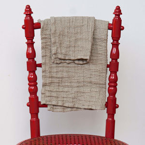 linge de bain en lin