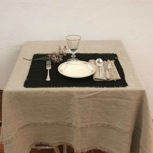 set de table en lin