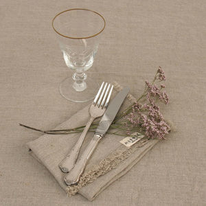 serviette de table à dîner