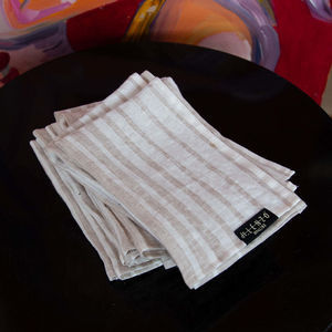 serviette de table en lin