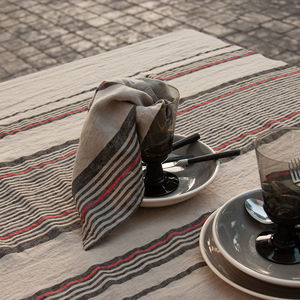 serviette de table en lin
