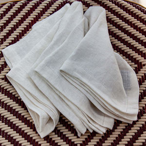 serviette de table en lin
