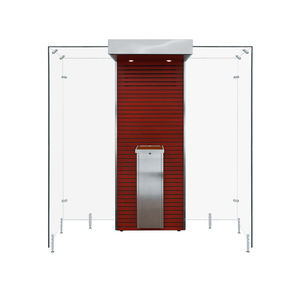 abri fumeurs d'intérieur