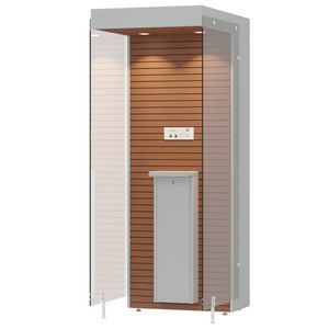 abri fumeurs d'intérieur