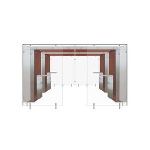 abri fumeurs d'intérieur