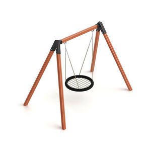 balançoire en bois