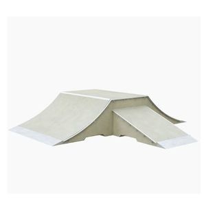 demi-pyramide pour skatepark