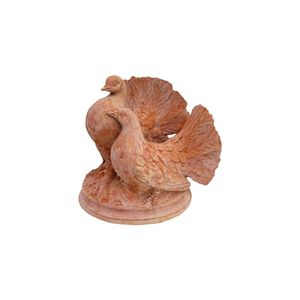 sculpture en terracotta