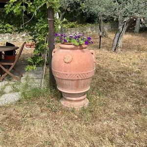 pot de jardin en terracotta