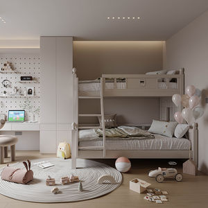 chambre d'enfant blanche