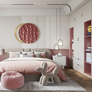 chambre d'enfant blanche