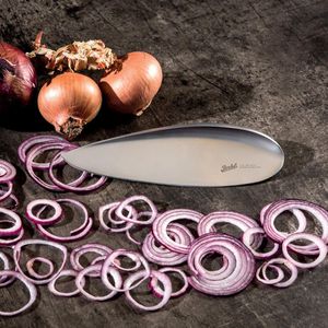 couteau de cuisine avec manche en acier inoxydable