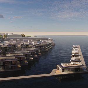bâtiment flottant