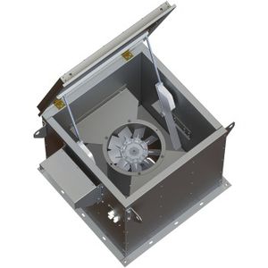 ventilateur à ouverture motorisée