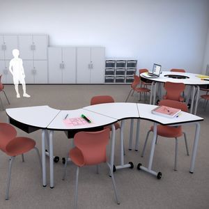 table d'enseignement contemporaine