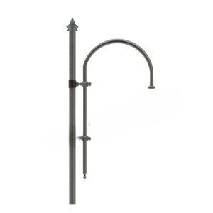 console pour lampadaire urbain en fer galvanisé