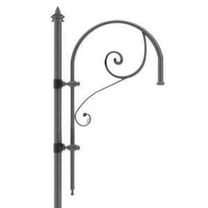 console pour lampadaire urbain en fer galvanisé 1