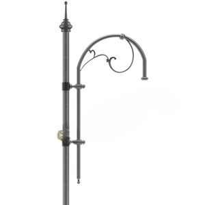console pour lampadaire urbain en fer galvanisé 1