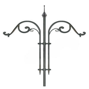 console pour lampadaire urbain en fer galvanisé 1