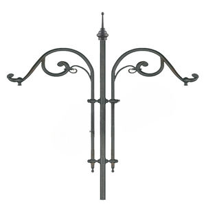 console pour lampadaire urbain en fer galvanisé 1