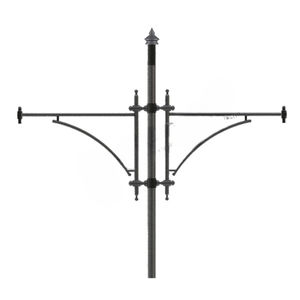 console pour lampadaire urbain en fer galvanisé 1