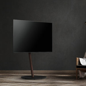 support TV sur pied contemporain