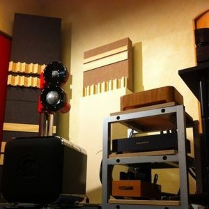 diffuseur acoustique en bois massif