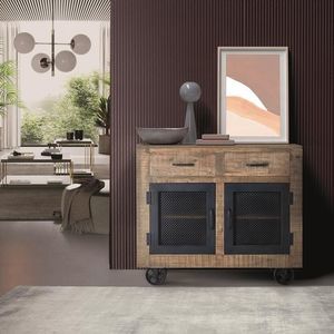 buffet de style industriel