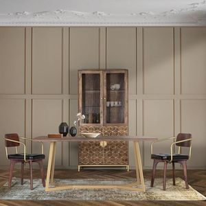 vitrine armoire contemporaine