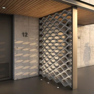 panneau décoratif. en béton 1