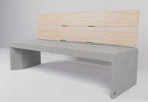 banc public contemporain