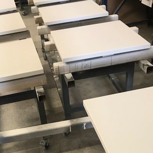 plateau de table de lave émaillée