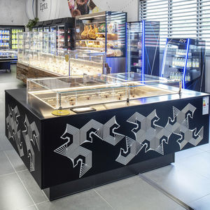 vitrine réfrigérée îlot