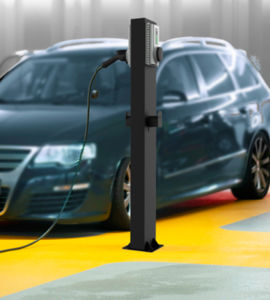 borne de recharge pour voiture électrique