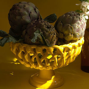 corbeille à fruits en céramique émaillée 1
