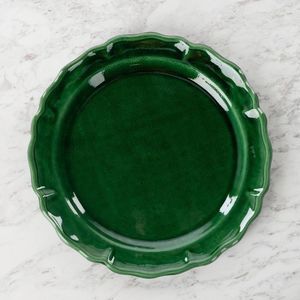 plat de présentation en céramique émaillée 1