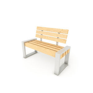 banc public moderne