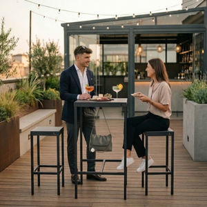 table bistrot contemporaine