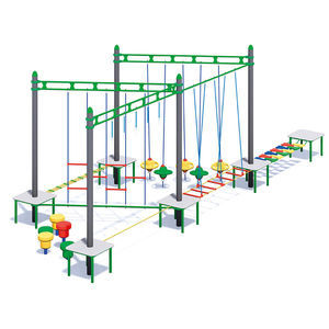 parcour d'obstacles pour aire de jeux