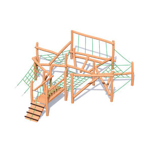parcour d'obstacles pour aire de jeux