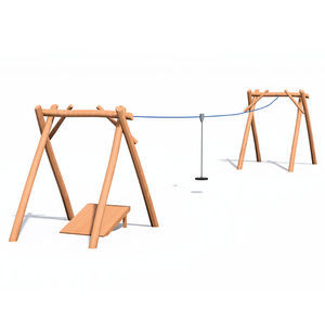 tyrolienne pour aire de jeux 1