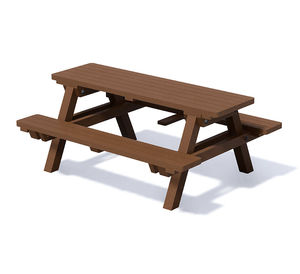 table de pique-nique classique