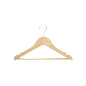 cintre en bois verni mat